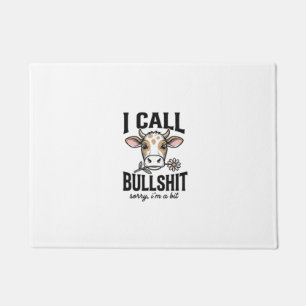 Tapete Vaca Engraçada Eu Chamo Camisa Vintage Design_1