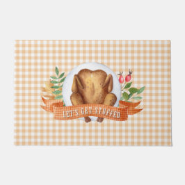 Tapete Vamos Encher a Turquia no Dia de Ação de Graças