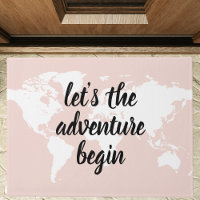 Vamos Rosa Positivo A Aventura Começa O Mapa Mundi