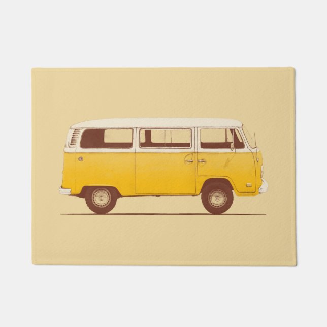 Tapete Van amarelo | Florent Bodart (Frente)
