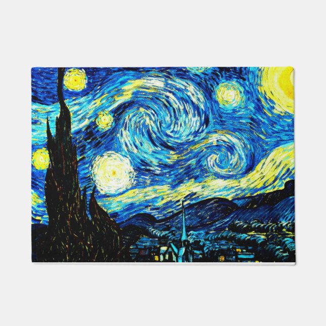Tapete Van Gogh - A Noite Estrelada (Frente)