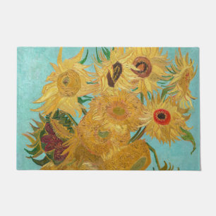 Tapete Van Gogh - Vase com 12 Girassóis