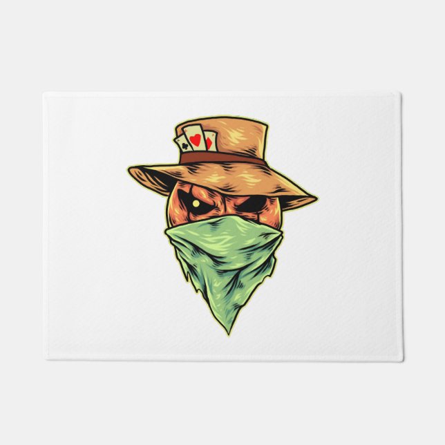 Tapete vaqueiro no halloween (Frente)