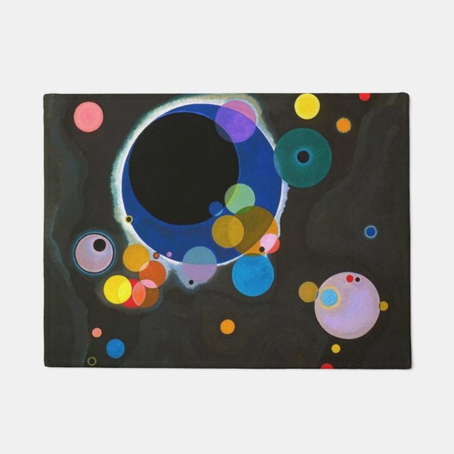 Tapete Vários Círculos Wassily Kandinsky (Frente)