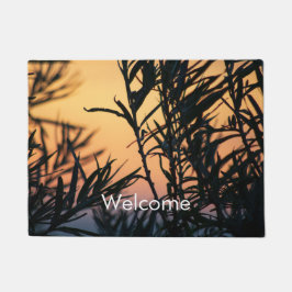 Tapete Vegetação no pôr do sol