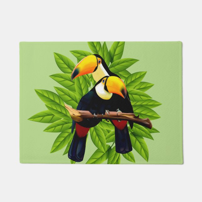 Tapete Verde do Toucan Duo (Frente)
