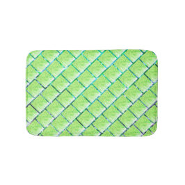 Tapete verde, tijolo ou "cerâmica placas"