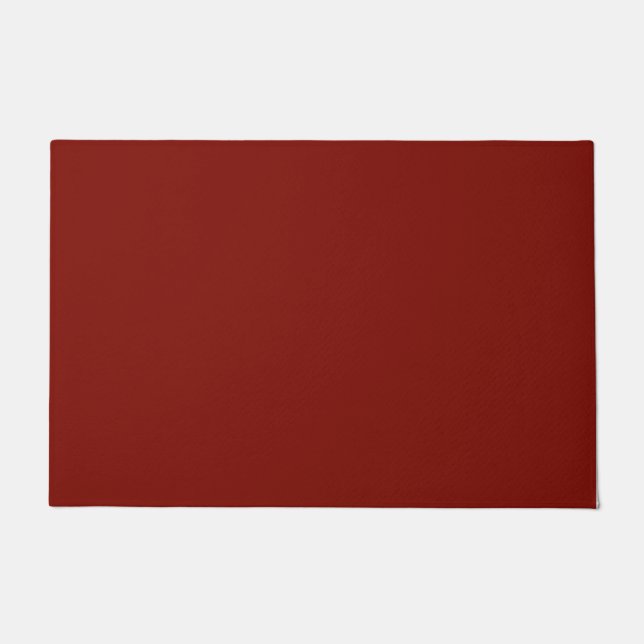 Tapete Vermelho celeiro (cor sólida) (Frente)