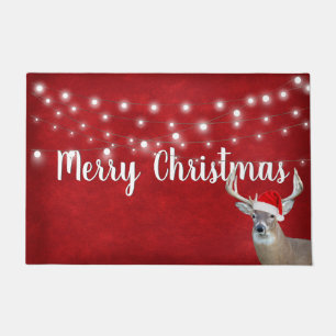 Tapete Vestido De Natal Com Porta De Luz