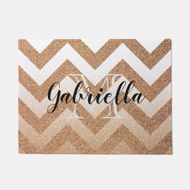 Tapete Vigas douradas do brilho (Frente)