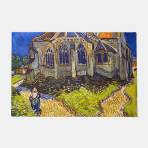 Tapete Vincent van Gogh - A Igreja em Auvers
