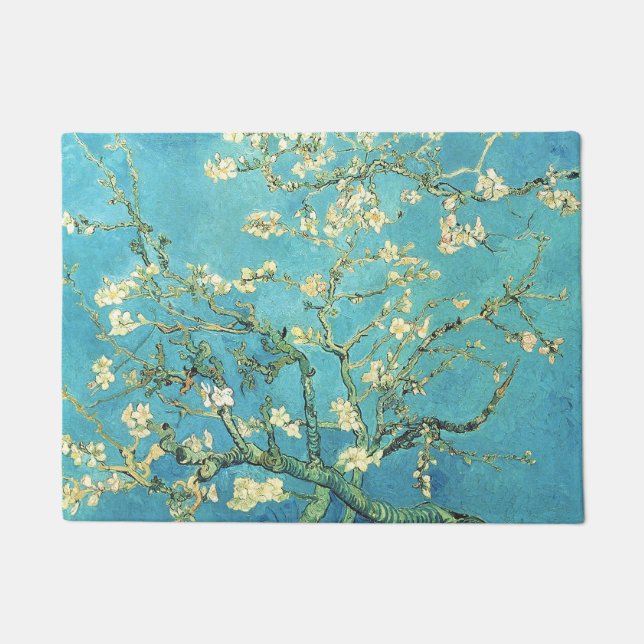 Tapete Vincent van Gogh Blossomong Almond Tree (Frente)