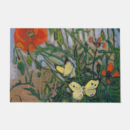 Tapete Vincent van Gogh - Borboletas e papagaios