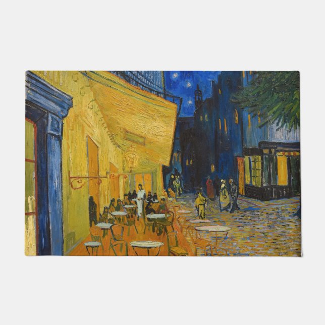 Tapete Vincent van Gogh - Cafe Terrace à Noite (Frente)