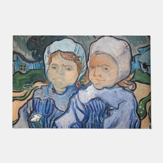 Tapete Vincent van Gogh - Duas Meninas (Frente)