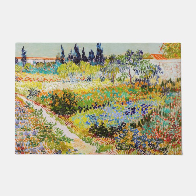 Tapete Vincent van Gogh - Jardim de Arles (Frente)