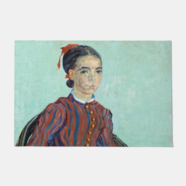 Tapete Vincent van Gogh - La Mousme (Frente)