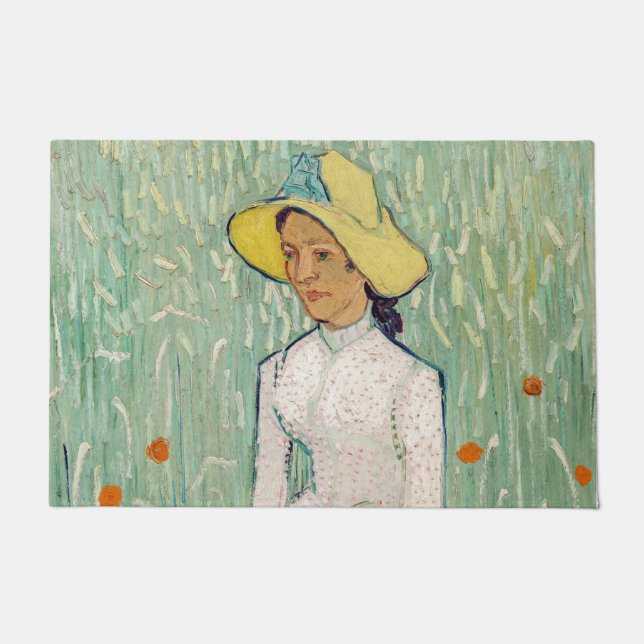 Tapete Vincent van Gogh - Rapariga de Branco (Frente)
