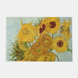Tapete Vincent Van Gogh - Vase com Doze Girassóis