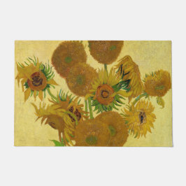 Tapete Vincent van Gogh - Vase com Quinze Girassóis