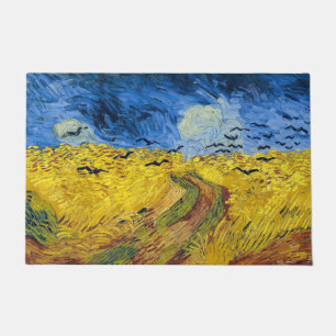Tapete Vincent van Gogh - Wheatfield com Crows