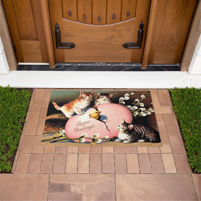 Tapete Vintage Easter Greetings (Ar livre)