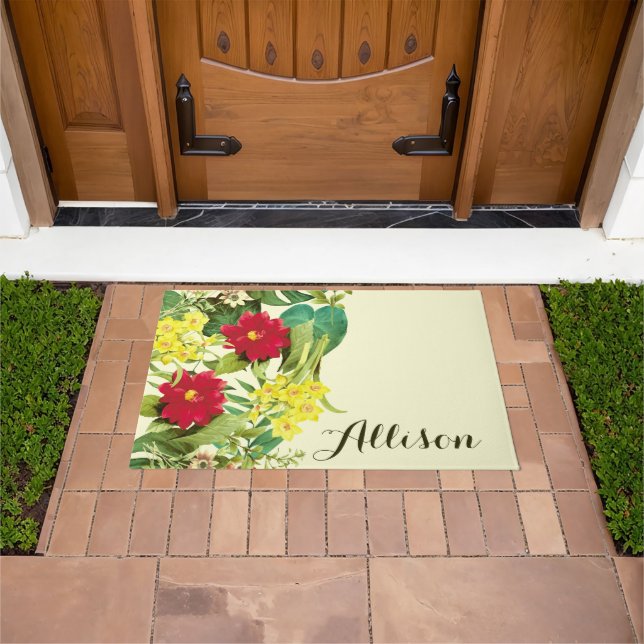 Tapete Vintage Floral (Ar livre)