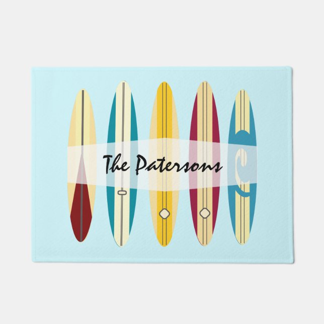 Tapete Vintage Longboards (Frente)