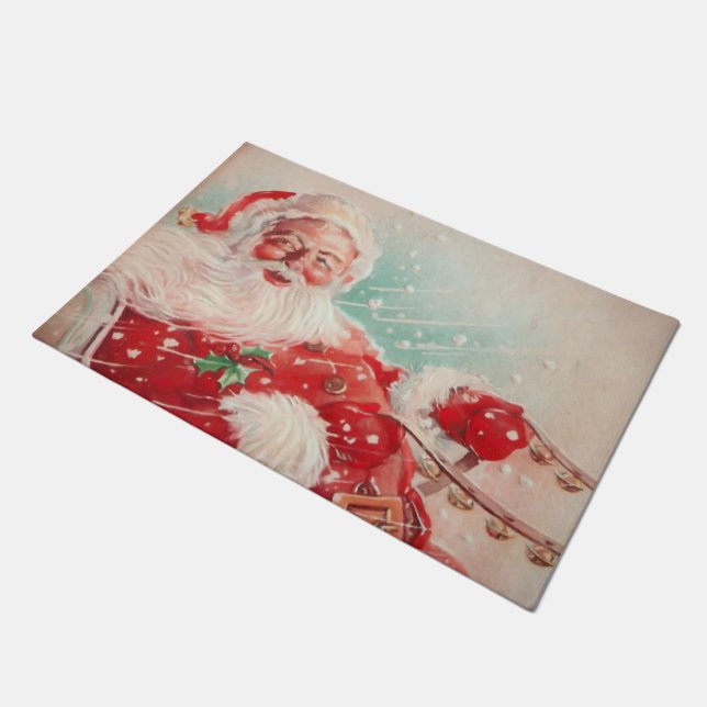 Tapete Vintage Santa Claus (Inclinado)