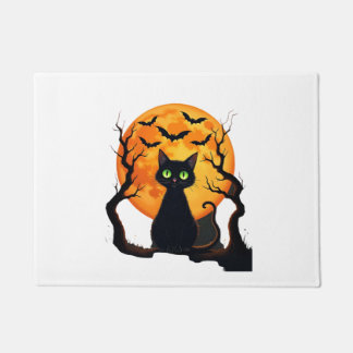 Tapete Vintage Scary Christmas Cat Costume Retro Cat Moon