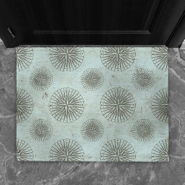 Tapete Vintage Sea Shanty | Ephemera de compassagem de va