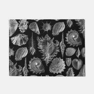 Tapete Vintage Seashells Black