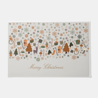 Tapete Vintage Snowflakes Natal