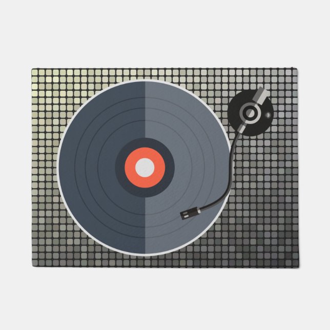Tapete Vinyl Record Doormat (Frente)