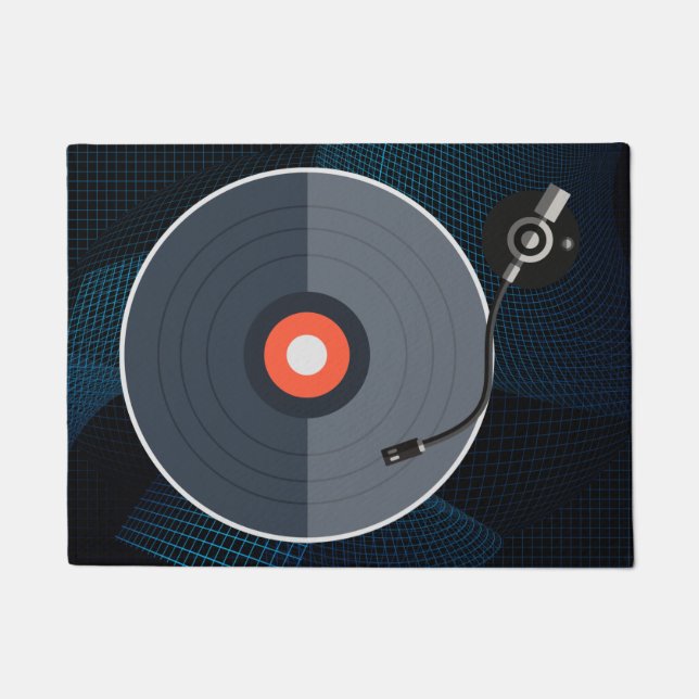 Tapete Vinyl Record Doormat (Frente)