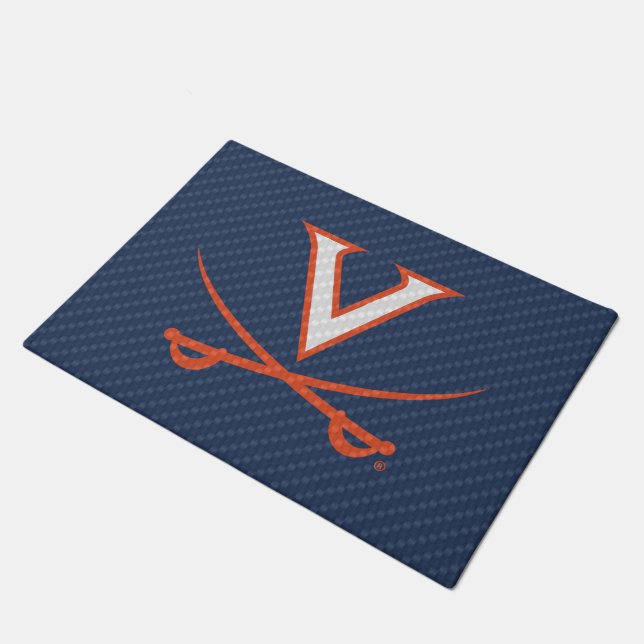Tapete Virginia Cavaliers Fibra de Carbono (Inclinado)