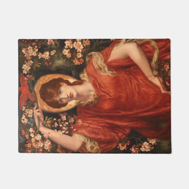 Tapete Visão de Fiammetta (por Dante Gabriel Rossetti) (Frente)