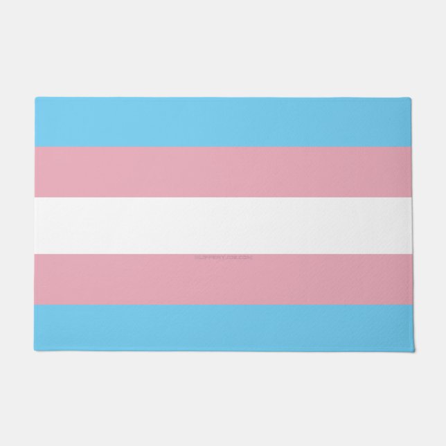Tapete Visibilidade da bandeira do orgulho transgênero Sl (Frente)