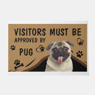 Tapete Visitante Deve Ser Aprovado Por Springer Pug