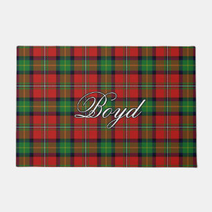 Tapete Vista Clan Boyd Tartan Xadrez Escocês