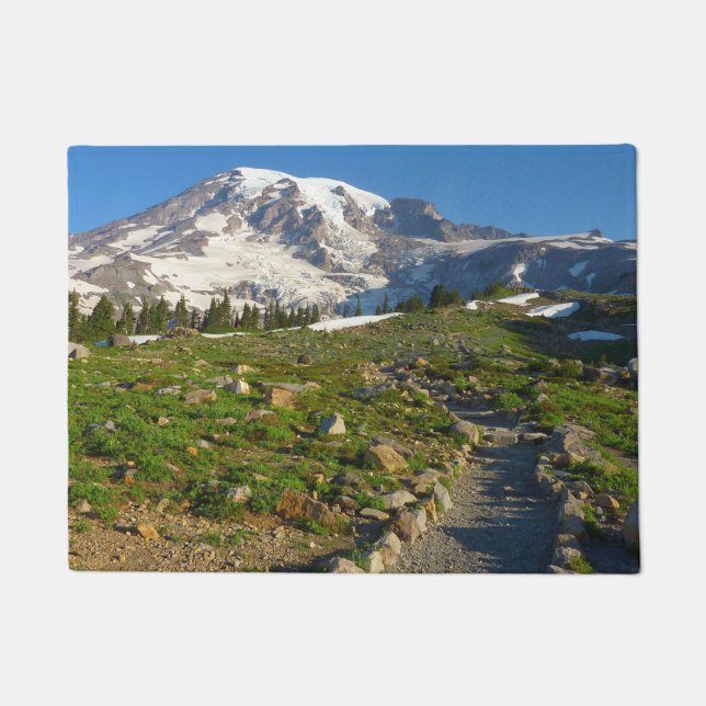 Tapete Vista do Mount Rainier Skyline Trail (Frente)