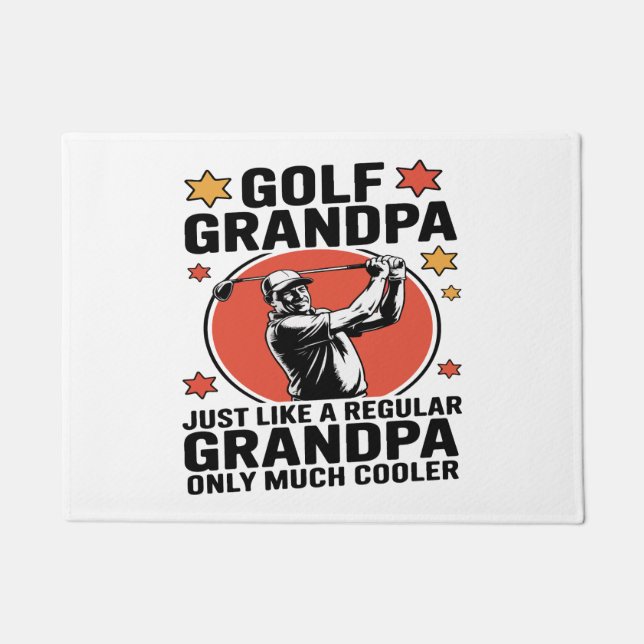 Tapete Vovô de Golf, como um vovô normal (Frente)