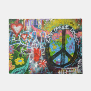 Tapete Wall de sinais de paz ao vivo para baixo