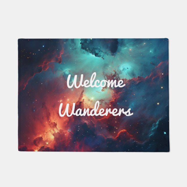 Tapete Wanderer Welcome Mat Home decor (Frente)