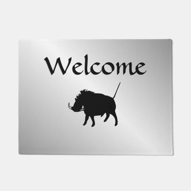 Tapete Wart Hog Silver (Frente)