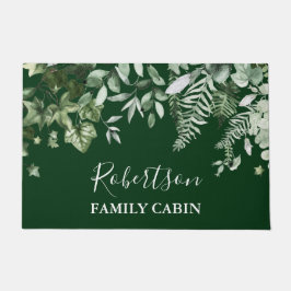 Tapete Watercolor Greenery Ivy Sage Ferns Family Cabin