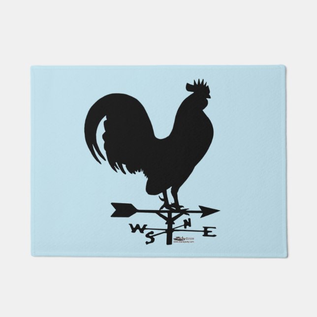 Tapete Weathervane Rooster (Frente)