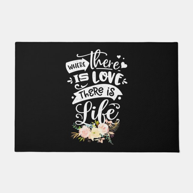 Tapete Wedding Gift | There Is Love There Is Life (Frente)