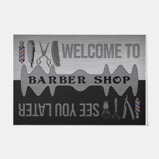 Tapete Welcome And See You You Later Salon Front Door Mat