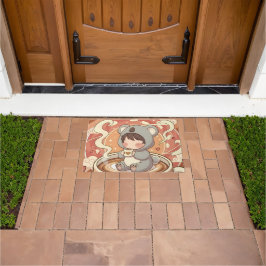 Tapete Welcome Chibi Koala Adventure Doormat